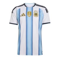 Stroje piłkarskie Argentyna Koszulka Podstawowej MŚ 2026 Krótki Rękaw